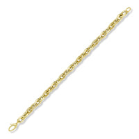 9ct Yellow Gold Fancy Link Bracelet