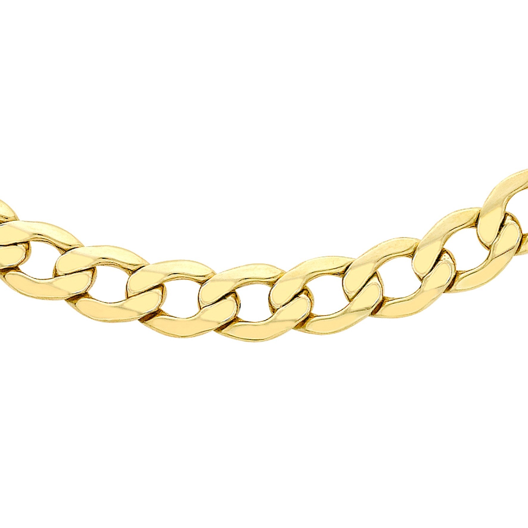Classic 9ct Yellow Gold Curb Chain