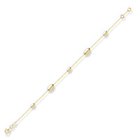 9ct Yellow Gold Fancy Link Bracelet