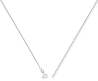 9ct White Gold Curb Link Chain