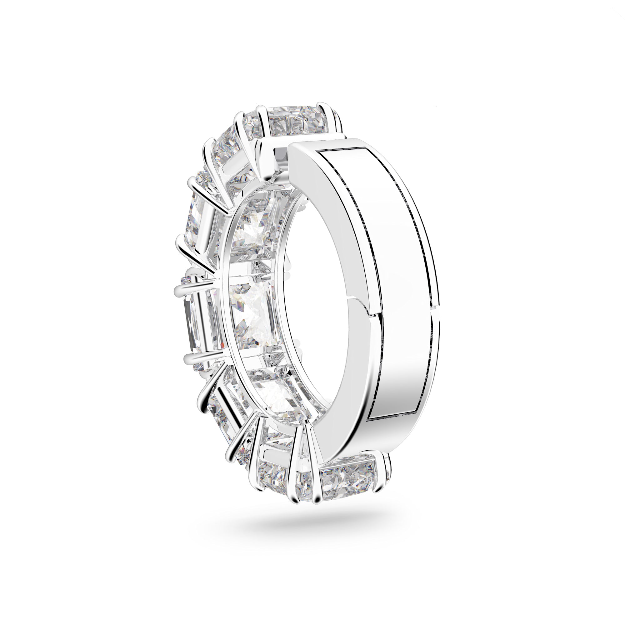 Swarovski Millenia Ear Cuff - Square Cut Crystal Earrings