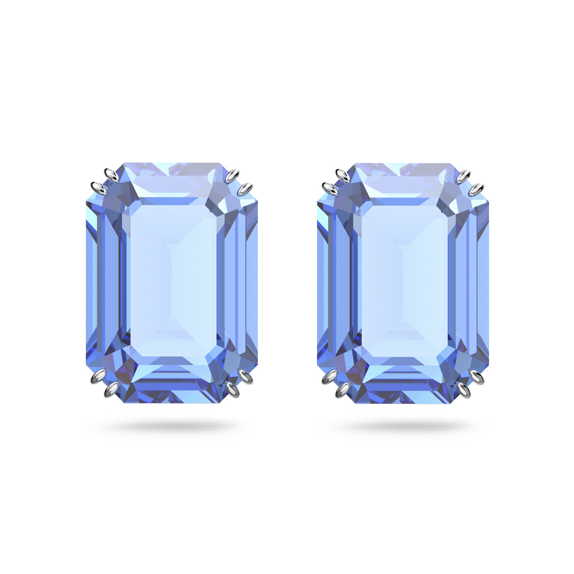 Swarovski Millenia Stud Earrings - Octagon cut crystals