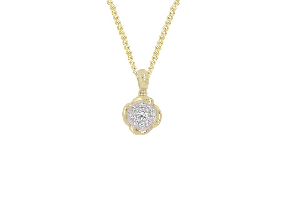 9Y CZ Flower Pndt