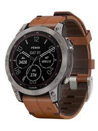 Garmin Fenix 7 Sapphire Solar Titanium 47mm watch