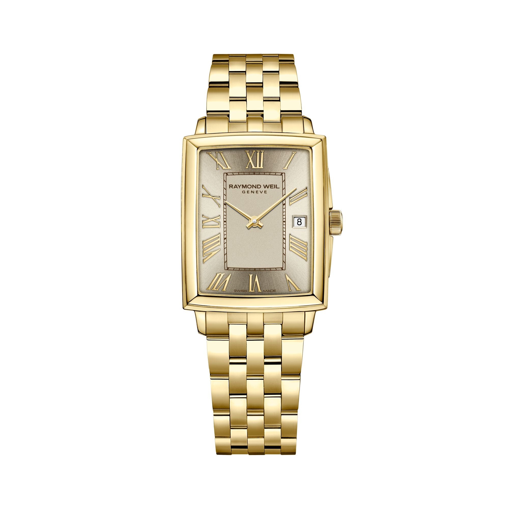 Toccata Quartz 22.6 x 28.1 mm Ladies Watch Gold PVD Champagne Dial