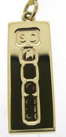 Vintage 9ct Yellow Gold Ingot 1/2oz