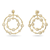 Swarovski Gold Plate Constella Clip-on Earrings