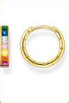SS YGP CZ Multicoloured Hoop Ergs