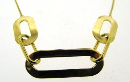 9ct Yellow Gold Chunky Paperlink Necklace