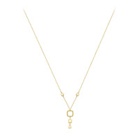 9ct Yellow Gold Drop Necklace