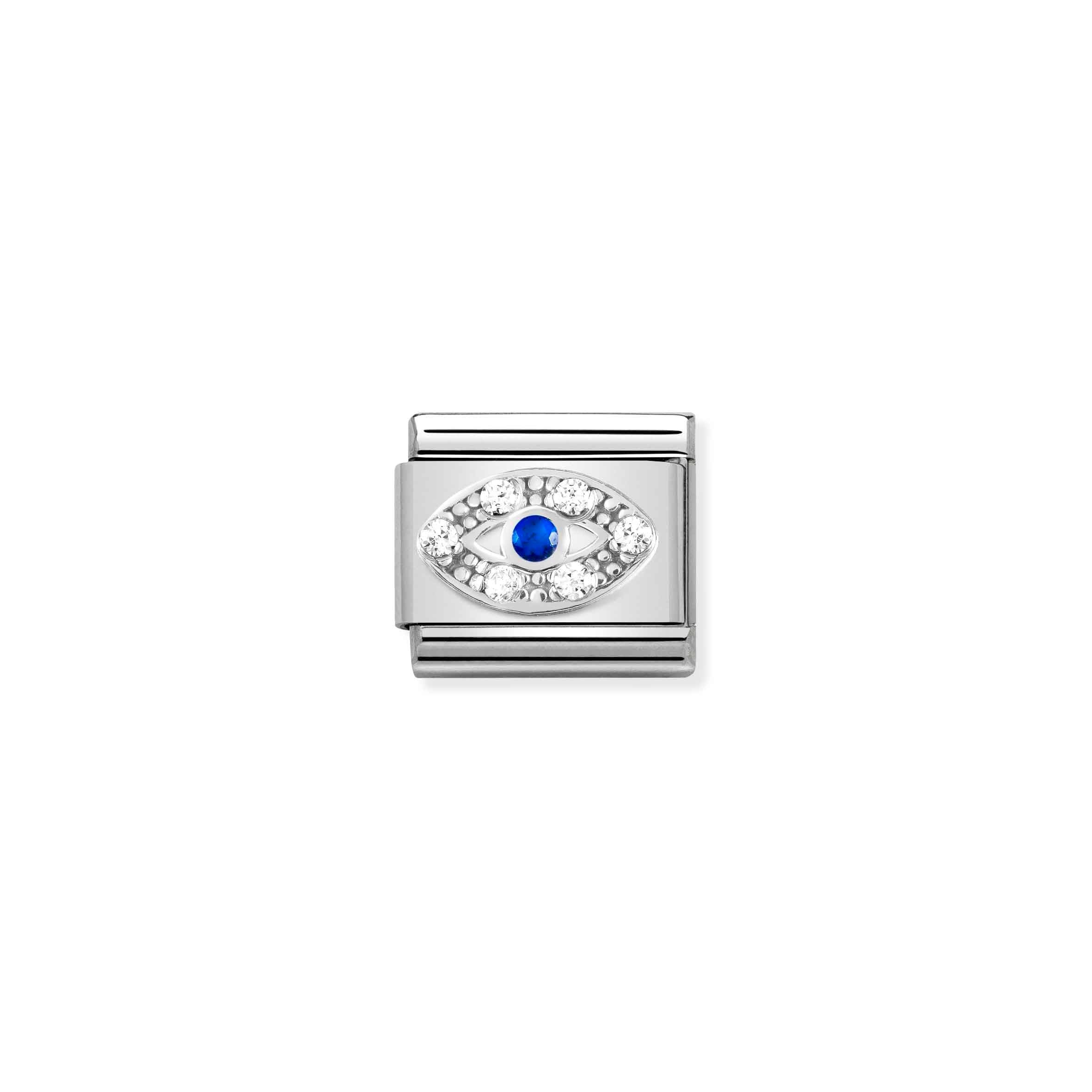 Nomination Composable Classic Symbols Blue Eye Link