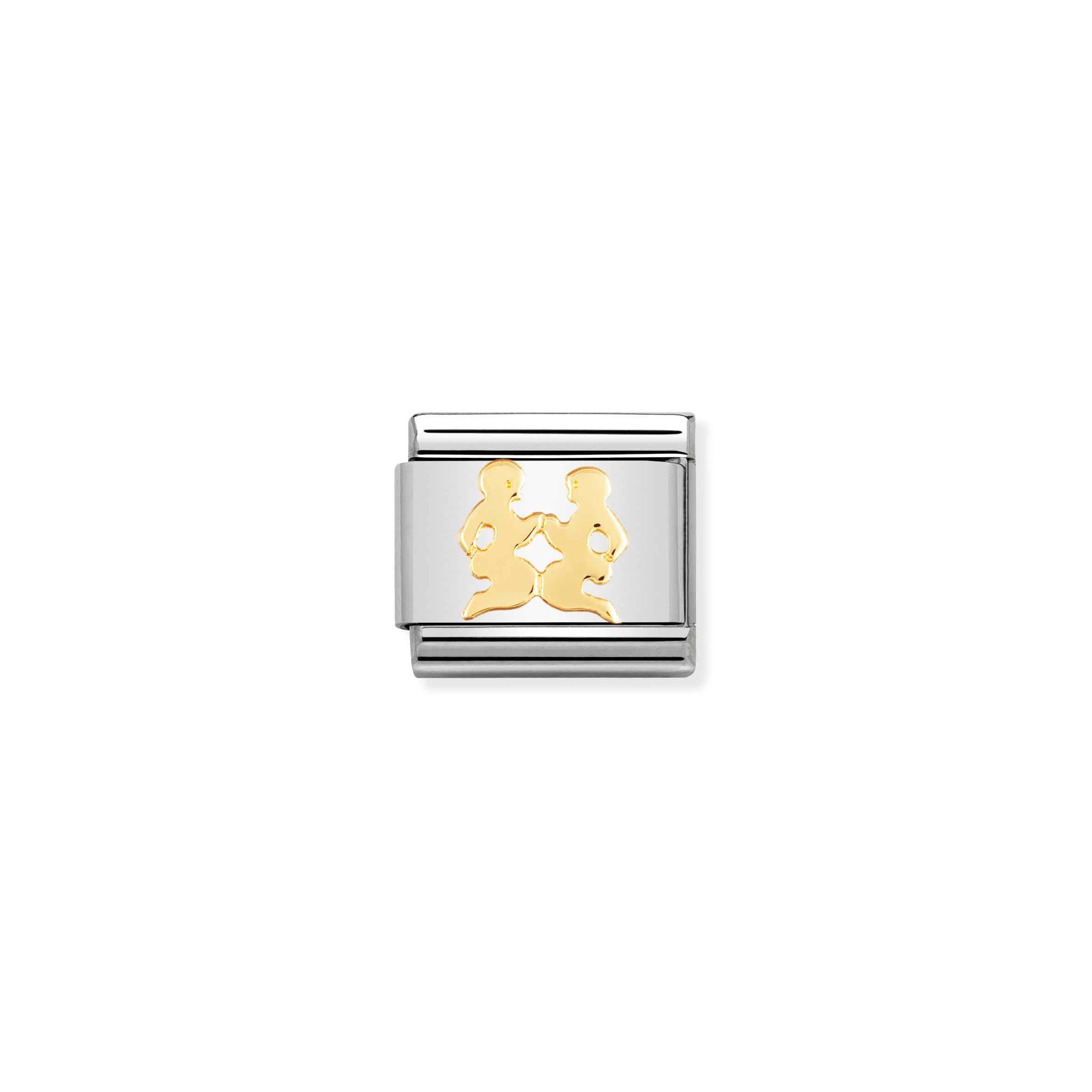 Nomination Composable Classic Gemini Zodiac Charm Link