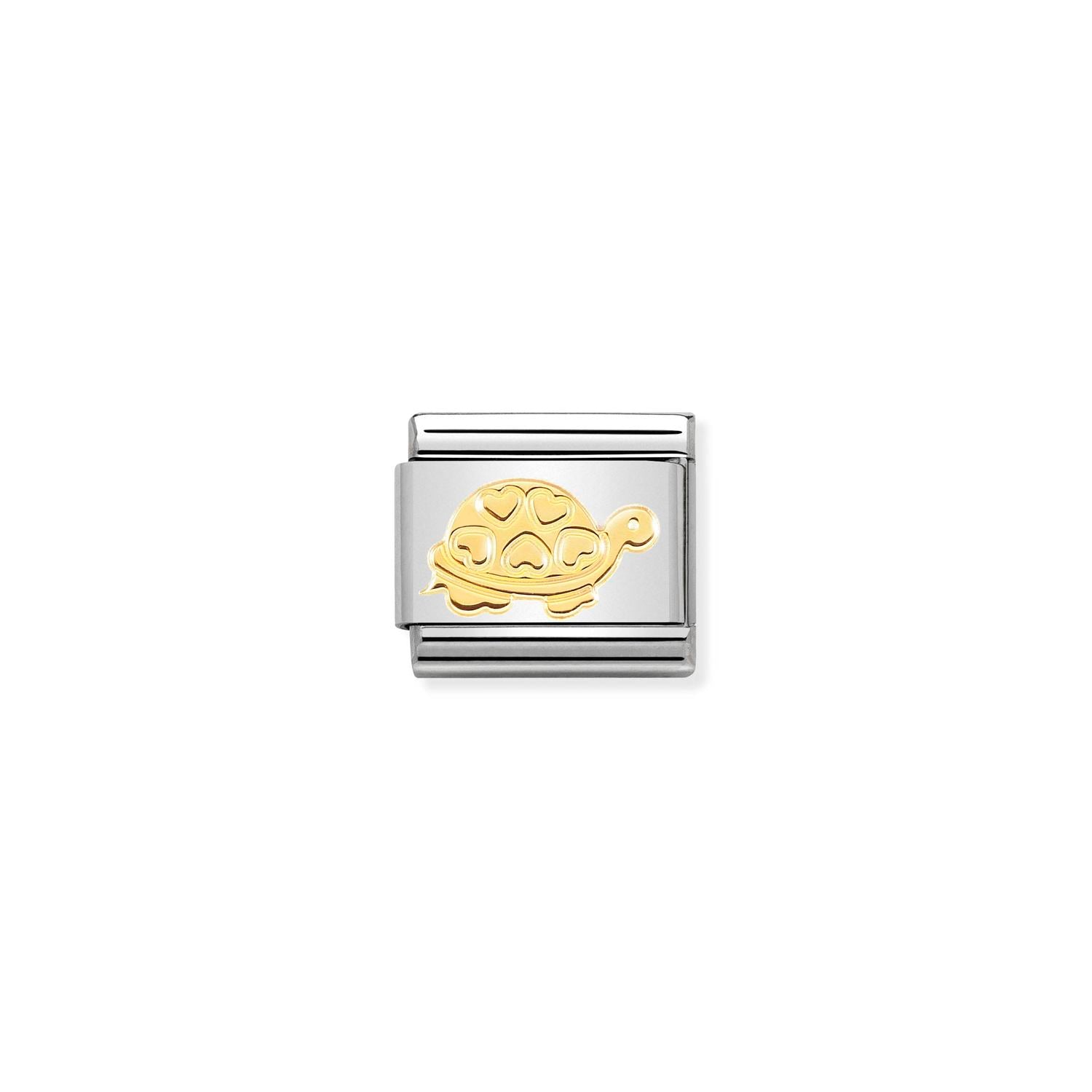 Nomination Composable Classic Turtle & Heart Link