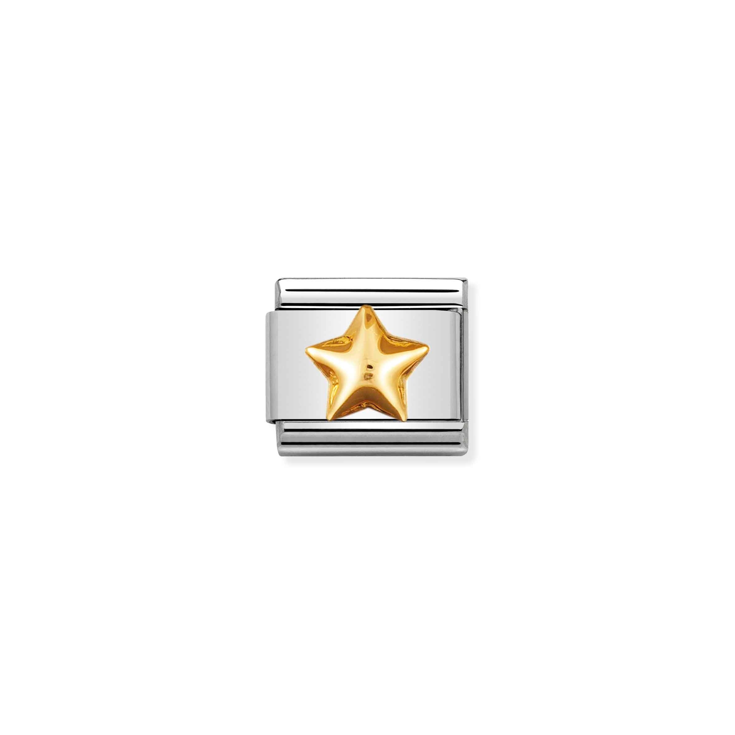 Nomination Composable Classic Fun Raised Star Charm