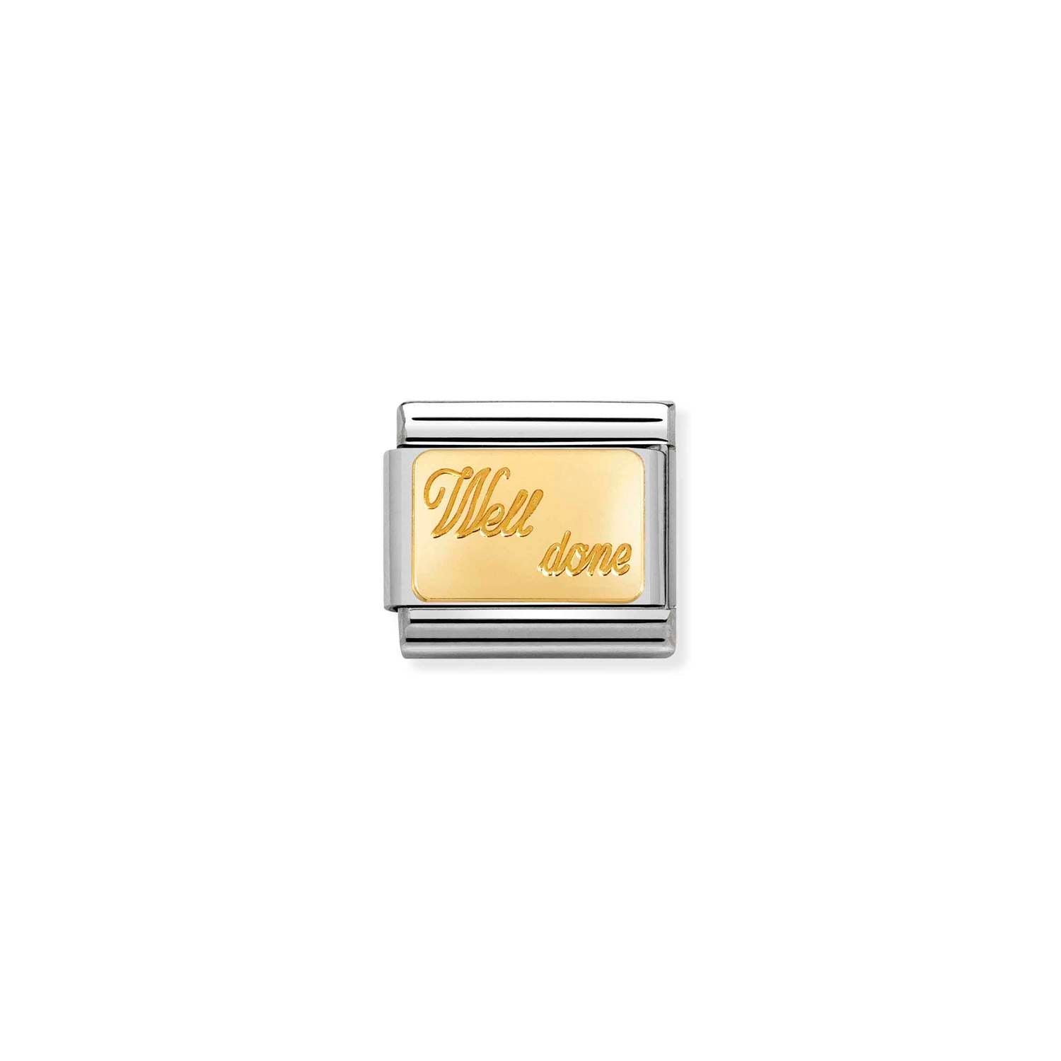 Nomination Composable Classic 'Well Done' Engraved Charm
