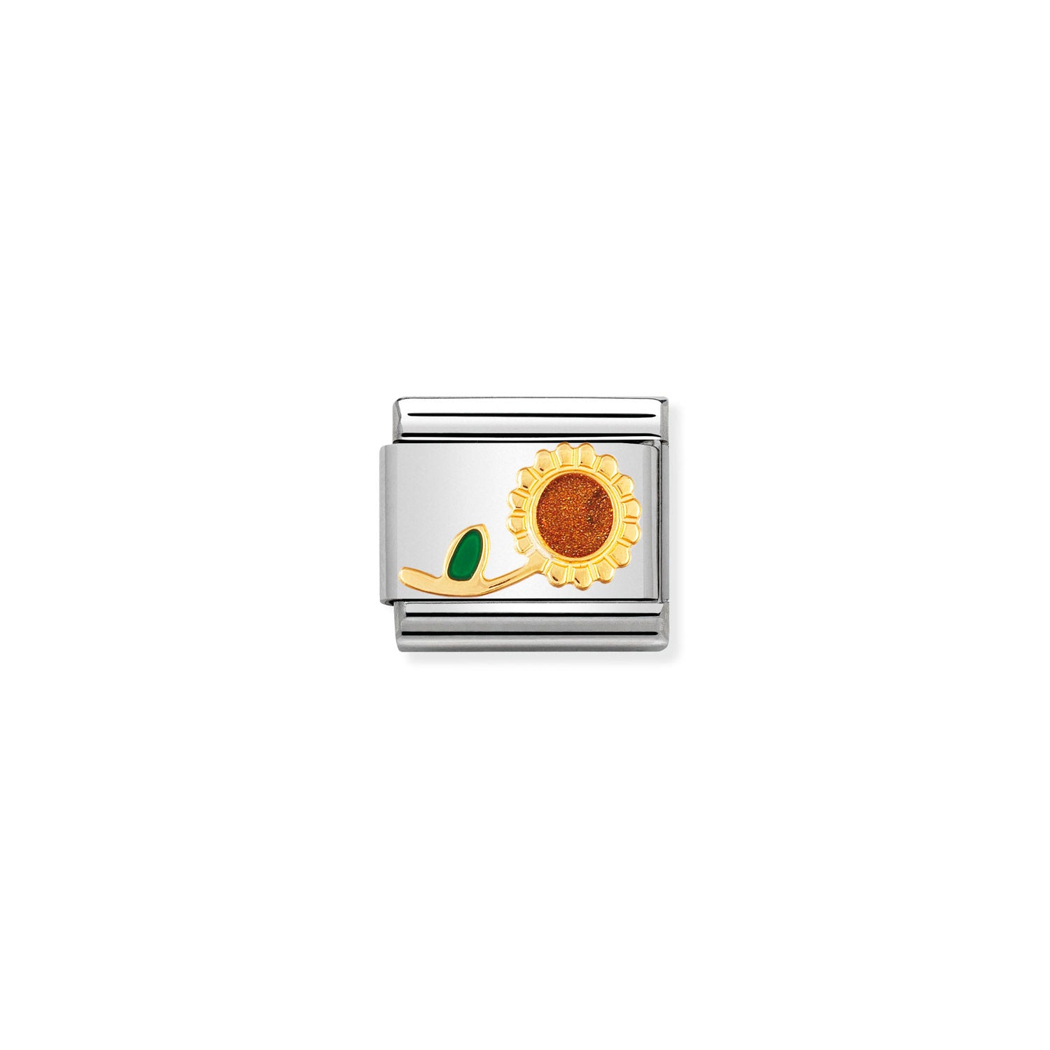Nomination Composable Classic 'Nature' Sunflower Charm