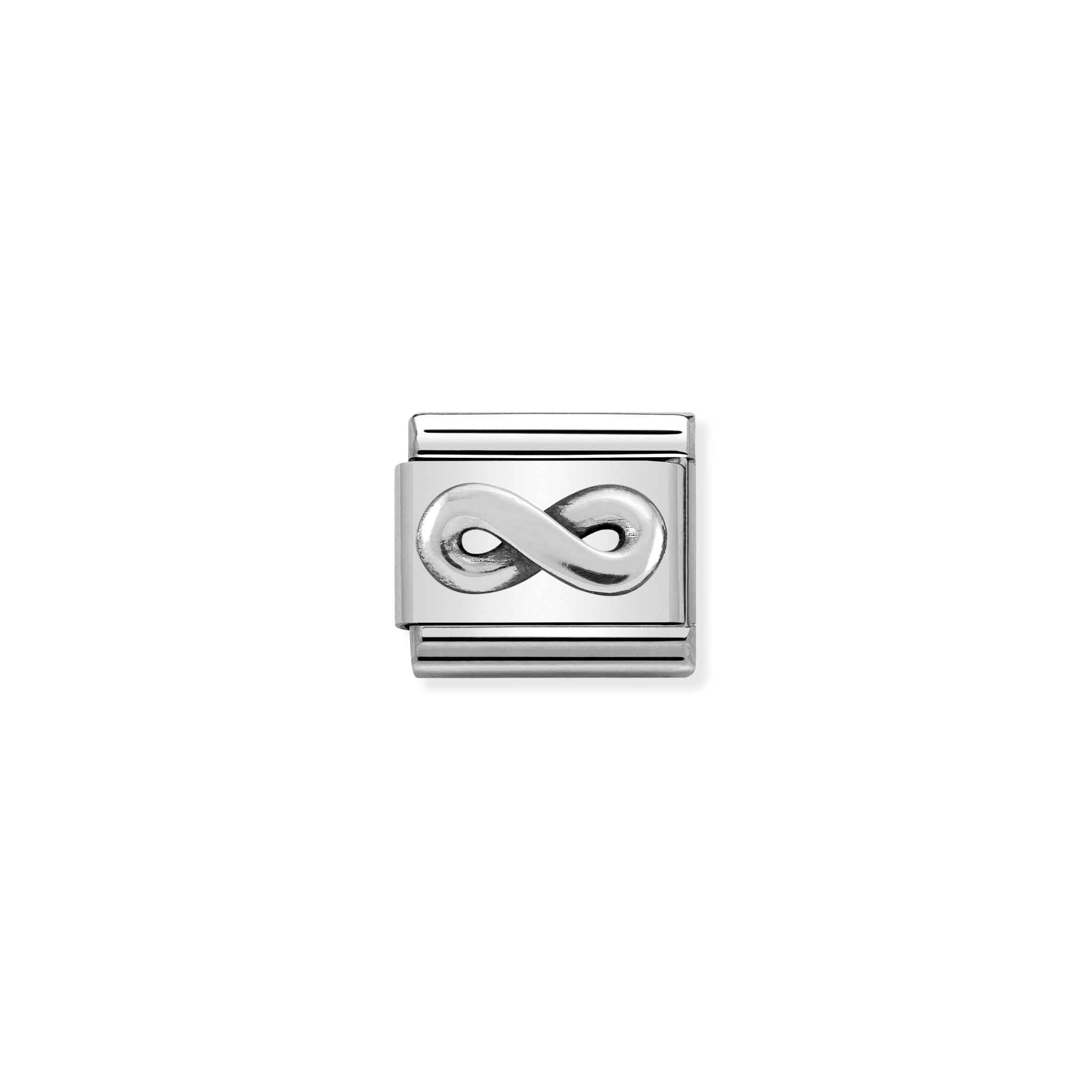 Nomination Composable Classic Oxidised Infinity Charm