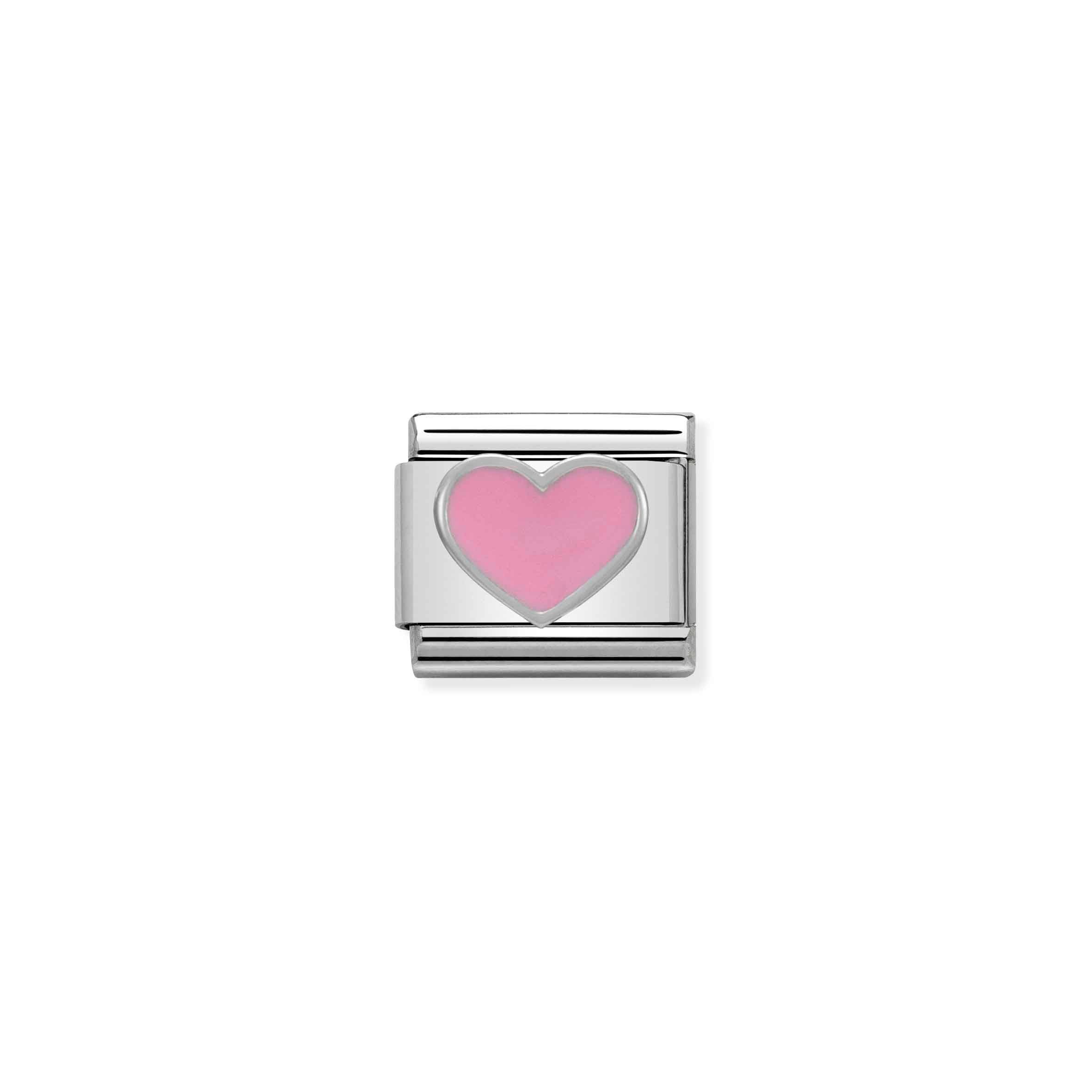 Nomination Composable Classic Symbols Pink Heart Charm