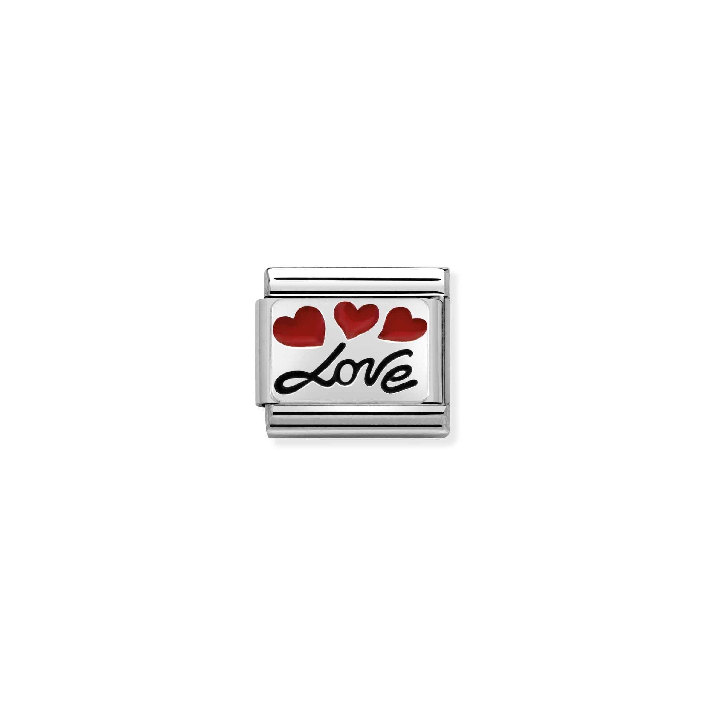 Nomination Composable Classic Love Heart Link