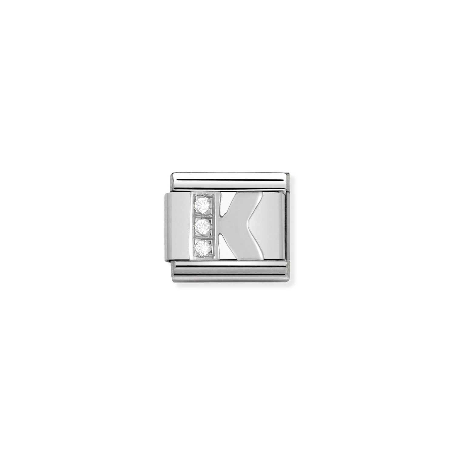 Nomination Composable Classic Alphabeth K Charm