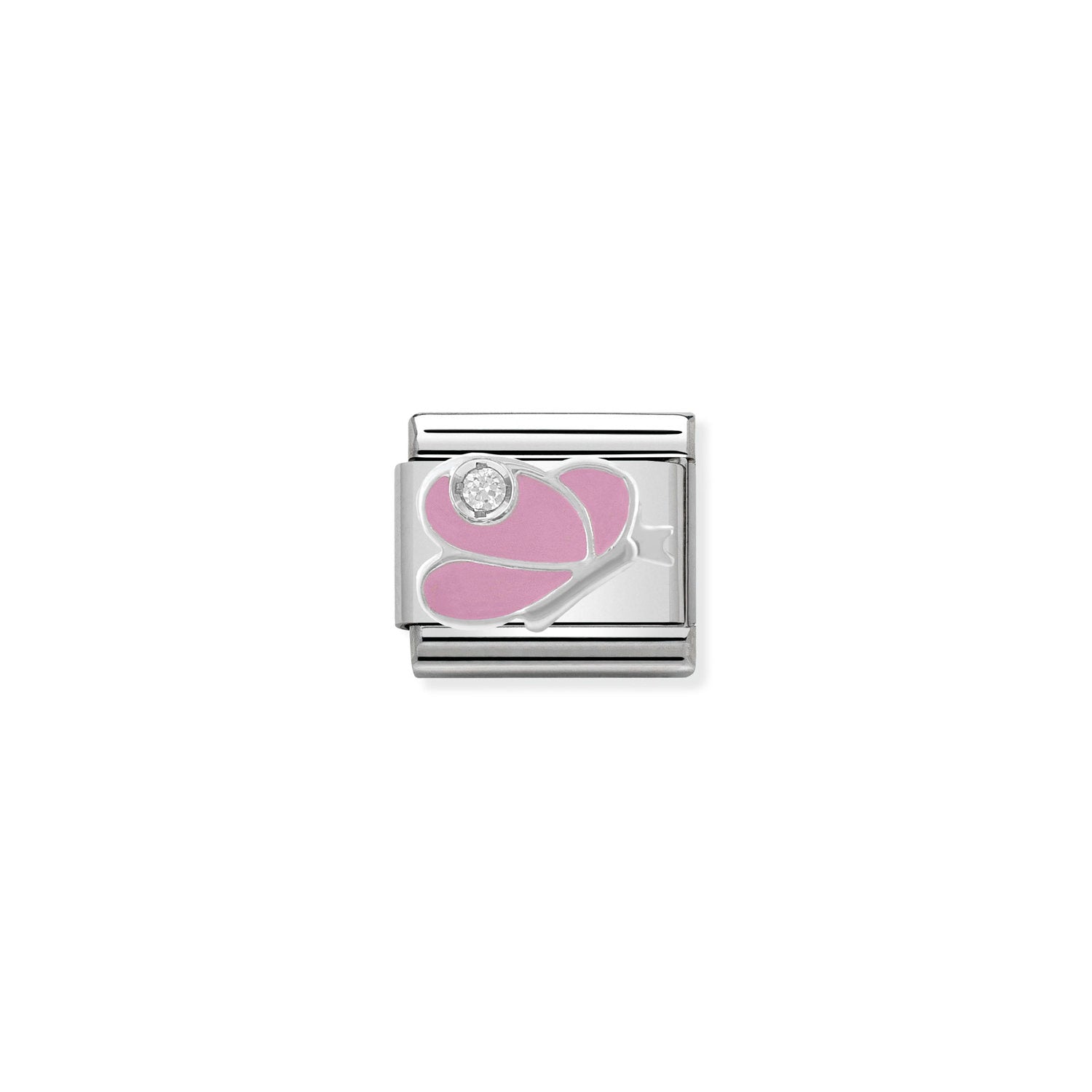 Nomination Composable Classic Symbols Pink Butterfly Charm