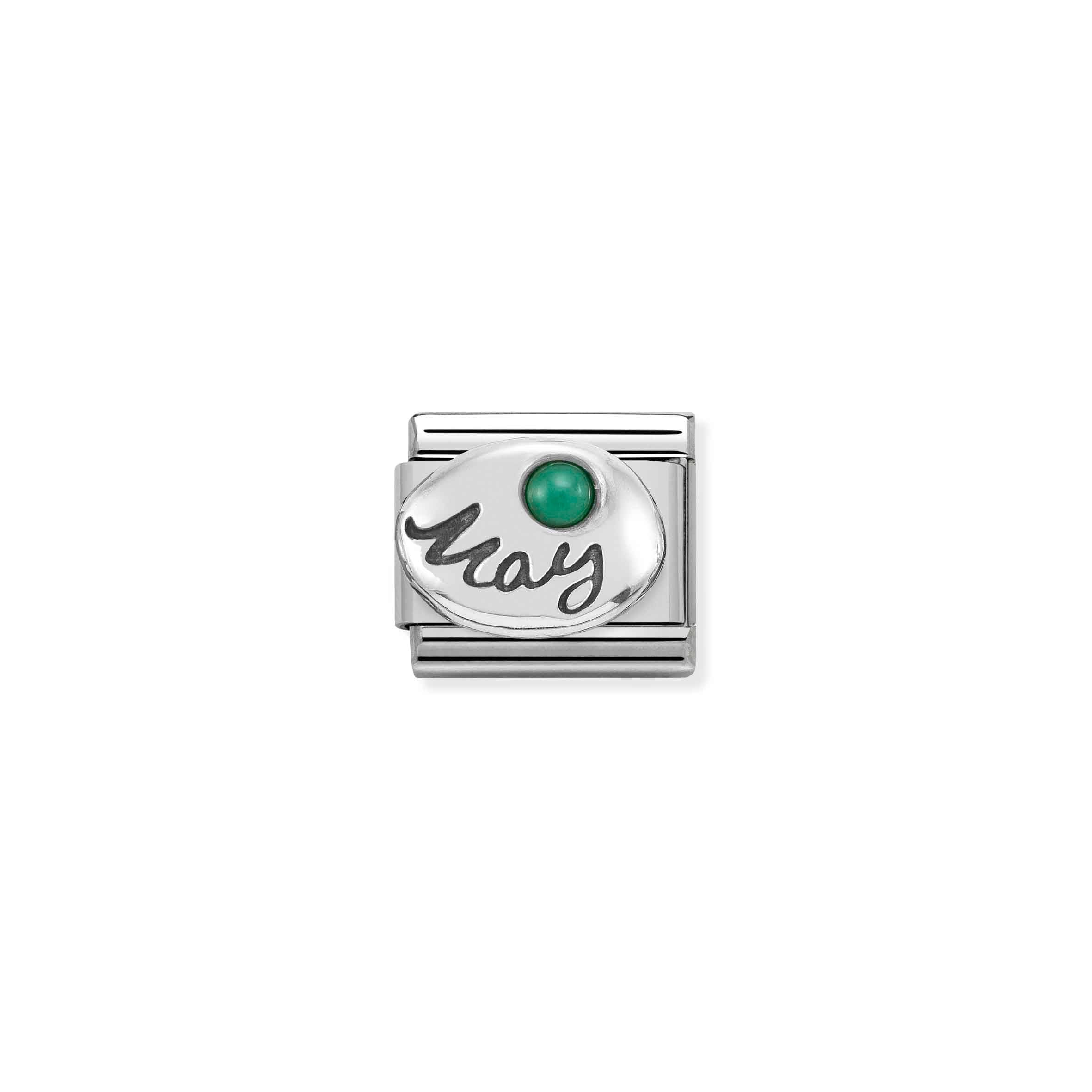 Nomination Composable Classic May Birthstone Emerald Charm