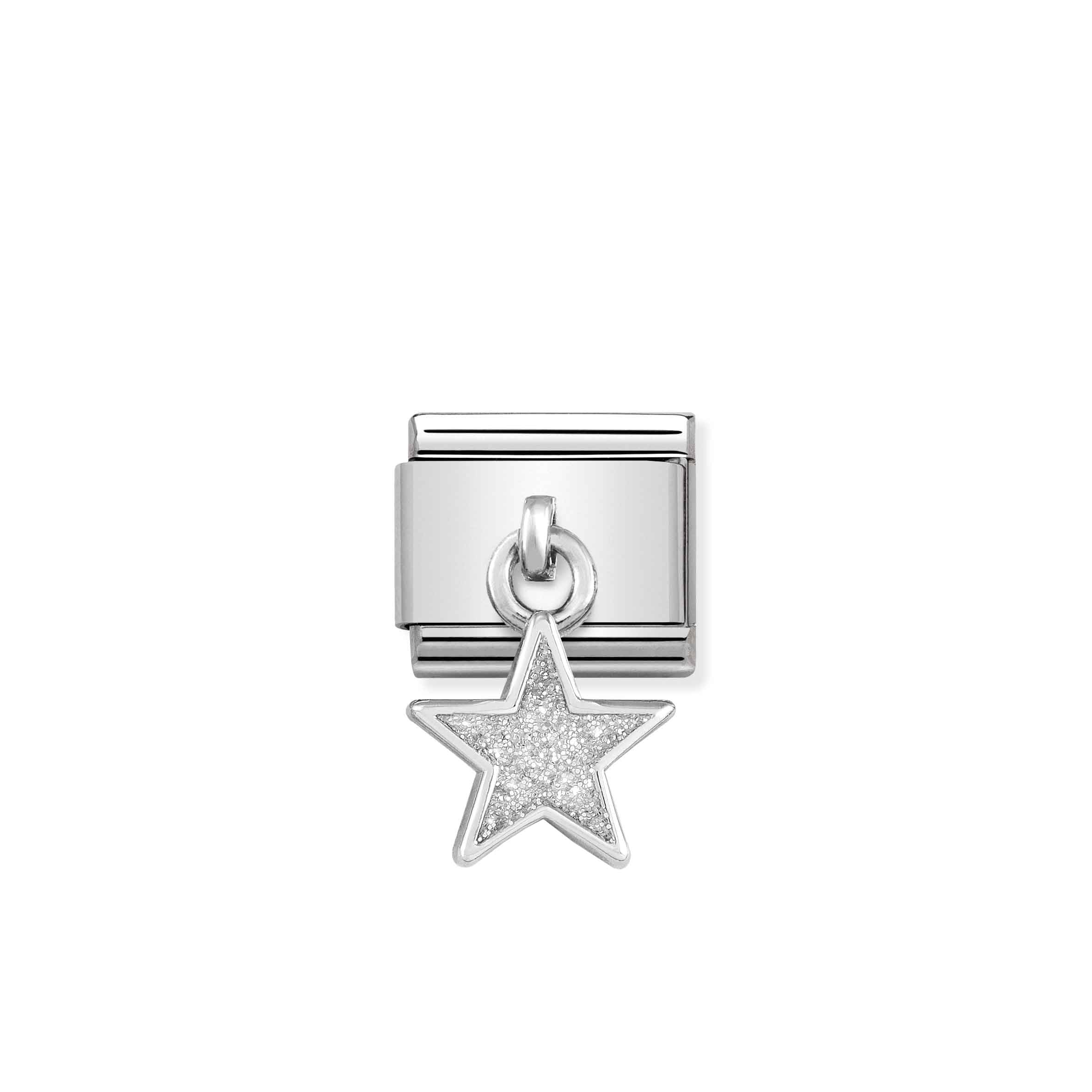 Nomination Composable Classic Hanging Glitter Star Charm