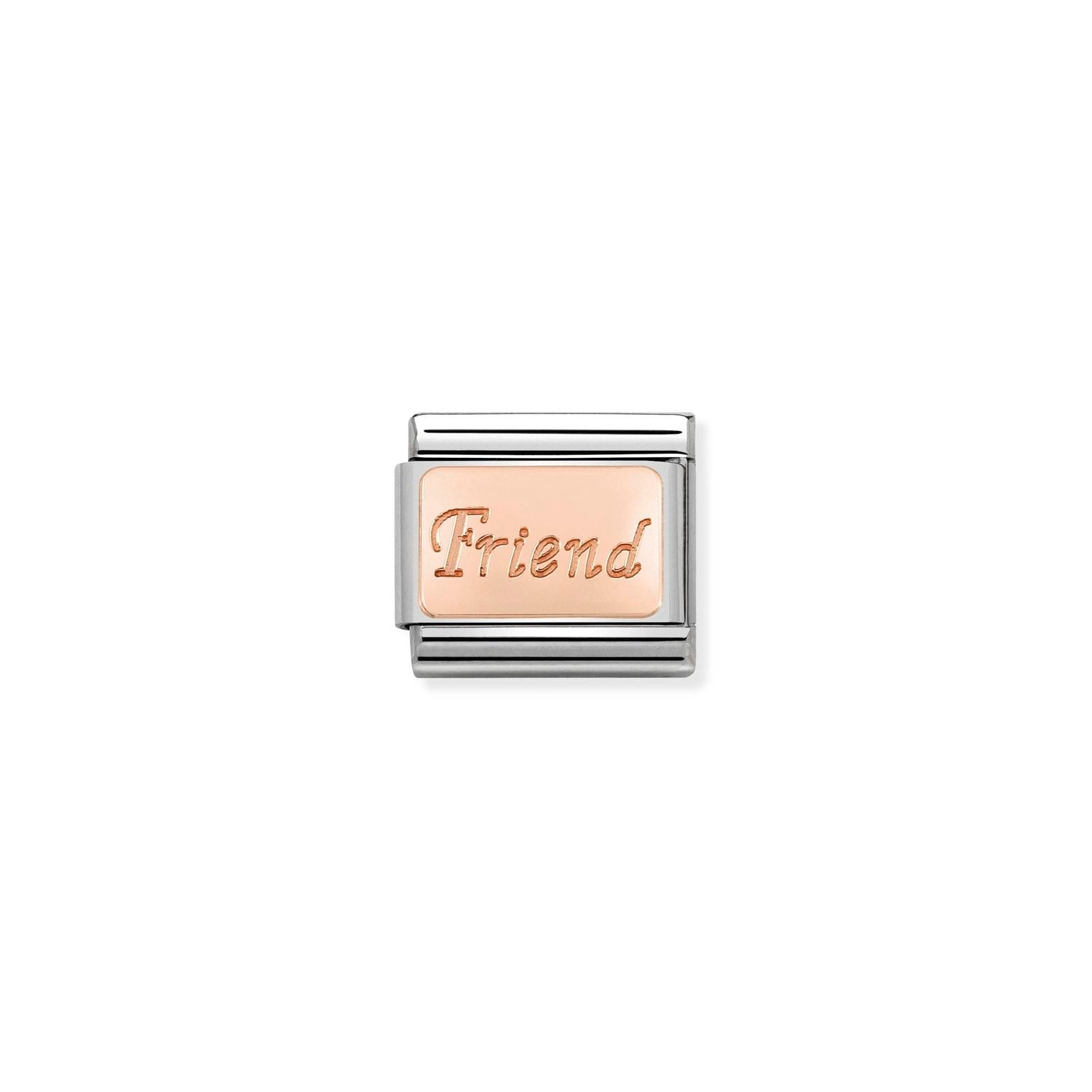 Nomination Composable Classic 'Friend' Engraved Link