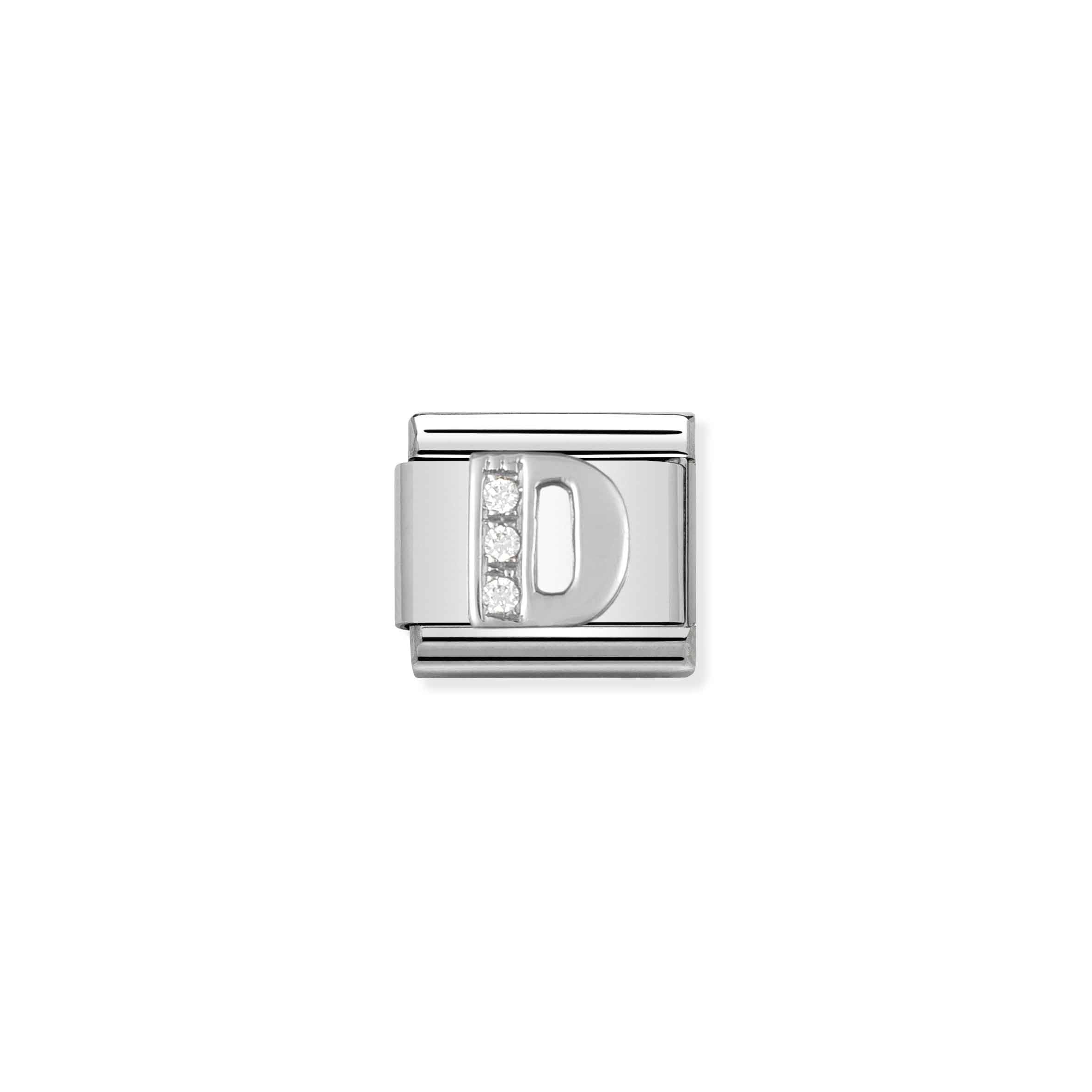 Nomination Composable Classic 'D' Alphabeth Charm