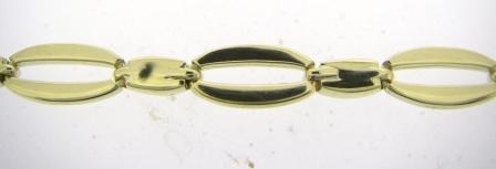 9ct Yellow Gold Fancy Link Bracelet