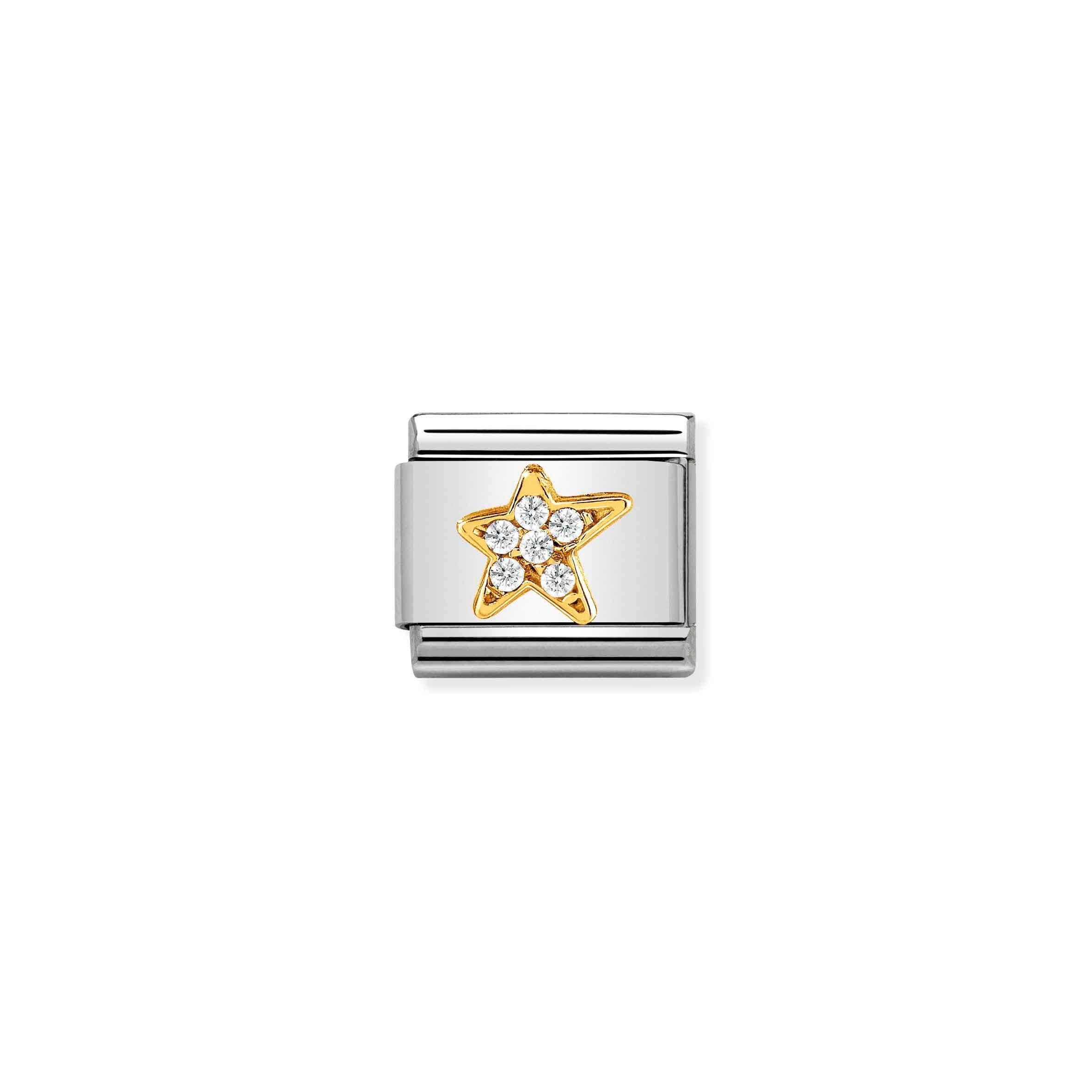 Nomination Composable Classic 'Fun' Asymmetric Star Charm