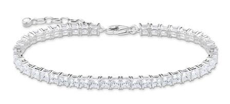 Thomas Sabo Sterling Silver Tennis Bracelet with Cubic Zirconia
