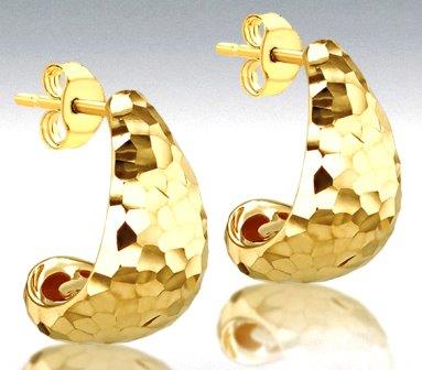 Elegant 9ct Yellow Gold Ball Stud Earrings