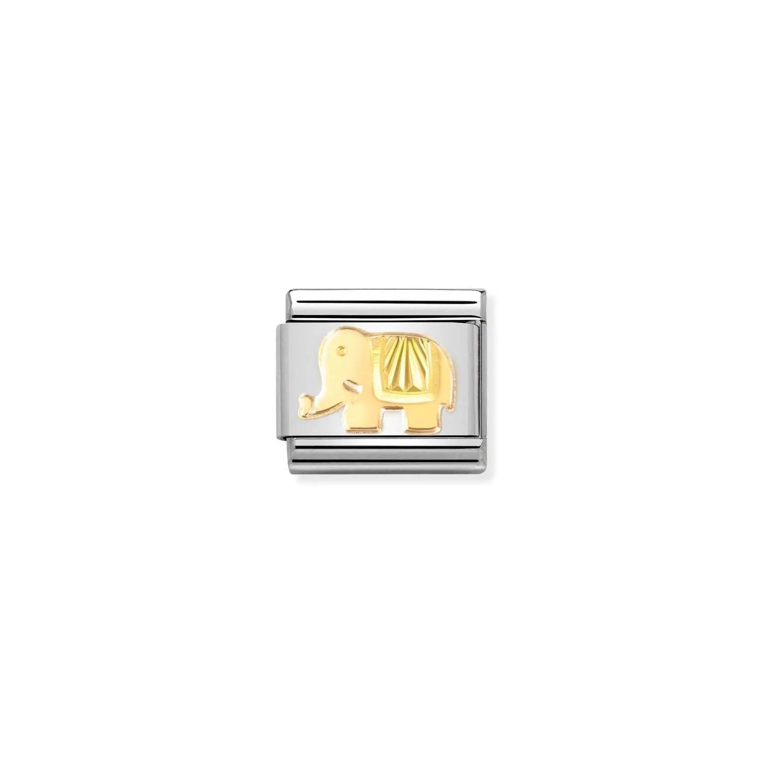 Nomination Composable Classic Symbols Diamond-Coated Elephant Charm