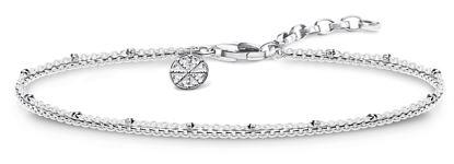 Thomas Sabo Sterling Silver Karma Wheel Bracelet