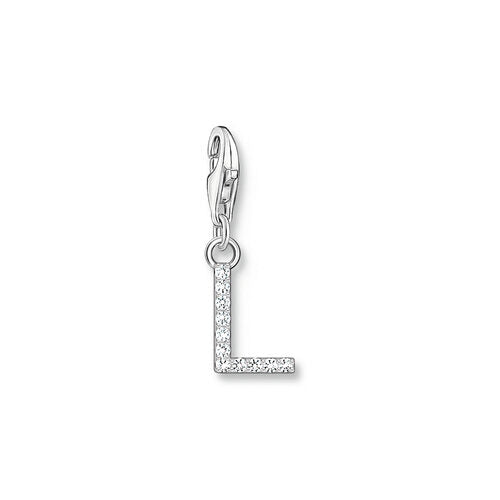 Thomas Sabo Sterling Silver CZ Letter L Charm