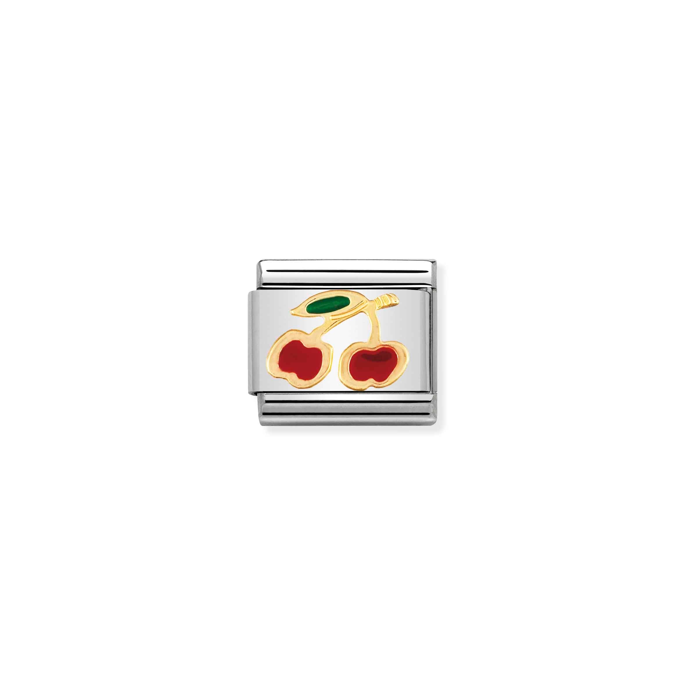 Nomination Composable Classic Cherry Charm Link