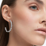 Swarovski Mesmera Hoop Ergs, RHS/MIX CRY Earrings