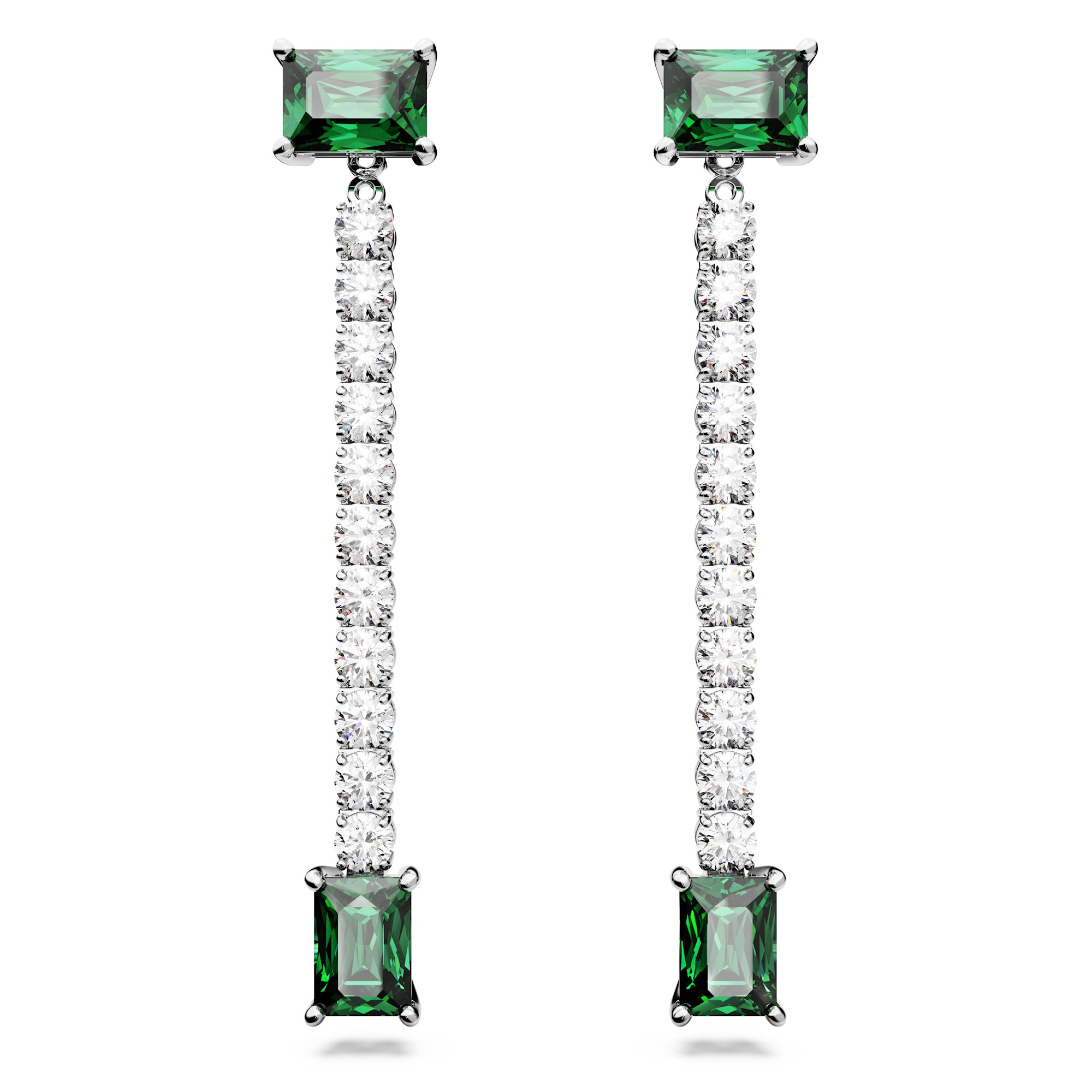 Swarovski Matrix Drop Ergs, RHS/MIX CRY Earrings