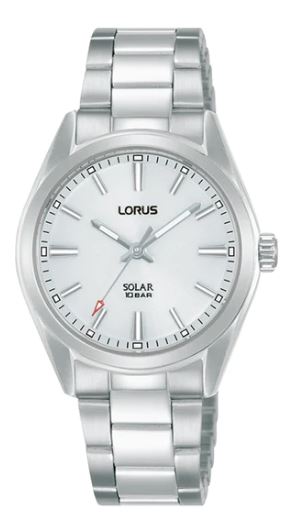 Lorus Ladies Solar White watch Bracelet Watch