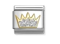 Nomination Composable Classic Glitter Crown Charm