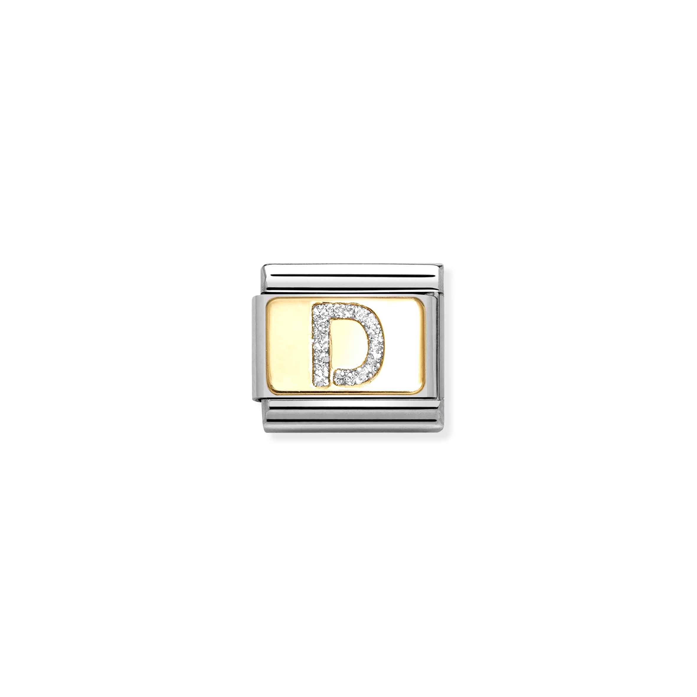 Nomination Composable Classic Glitter Letter D Link