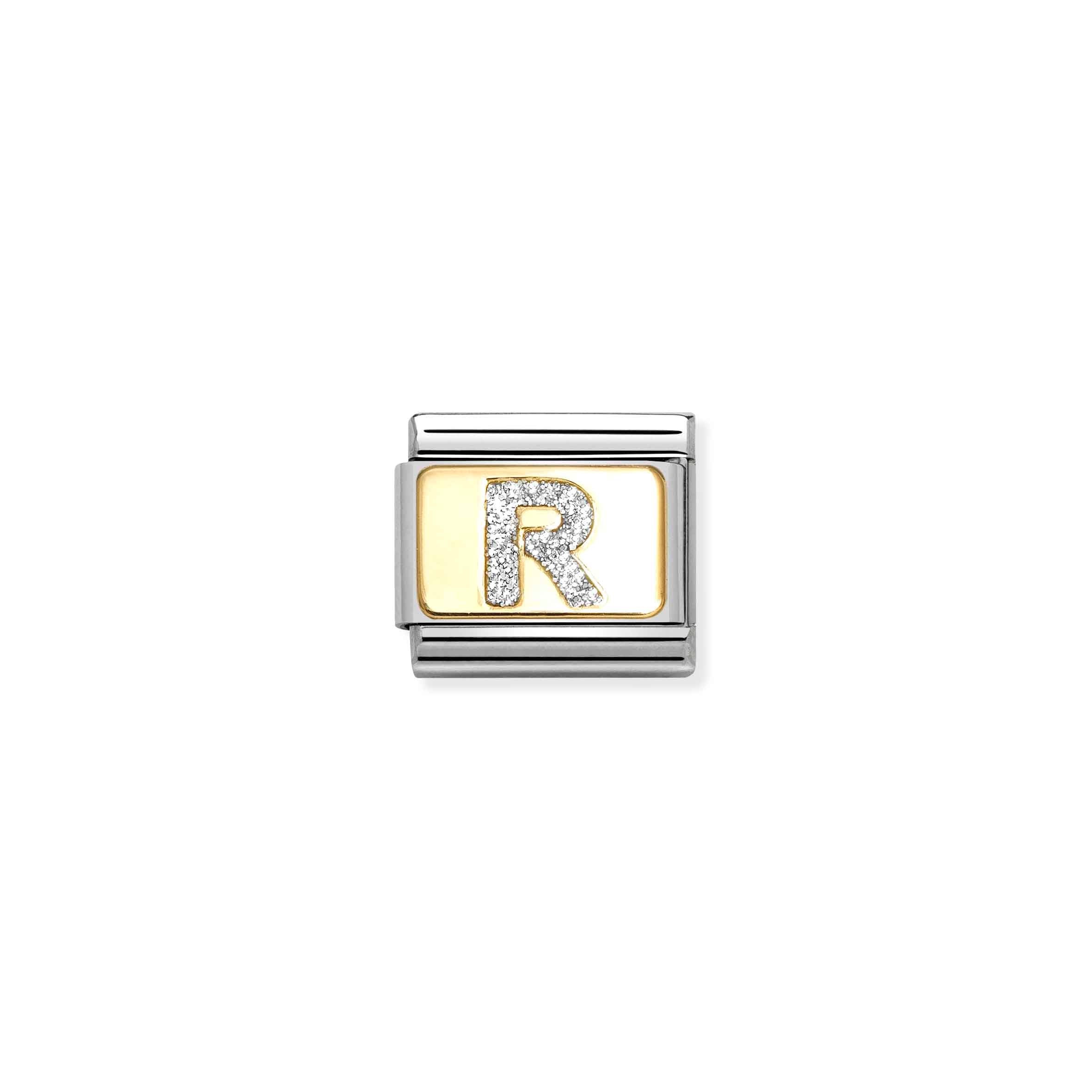 Nomination Composable Classic Glitter Letter 'R' Link