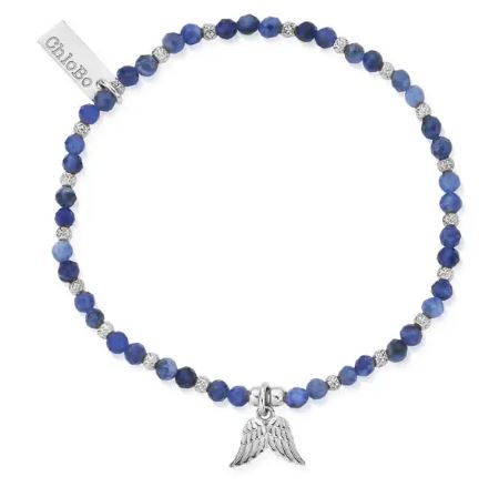 Sterling Silver Sodalite Bracelet