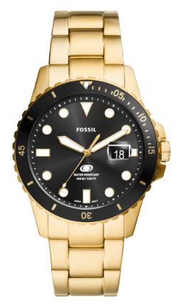 Fossil Mens Fossil Blue Black 42mm watch