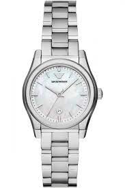 Emporio Armani Ladies Federica MOP Watch Bracelet Watch