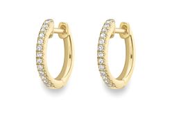 Classic 9ct Yellow Gold 15mm Hoop Earrings