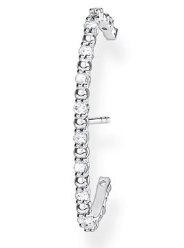 Thomas Sabo Sterling Silver Single Fake Cuff Earring with Cubic Zirconia Earrings