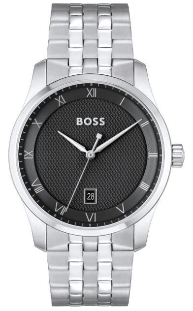 BOSS Mens Principle Black 41mm Watch