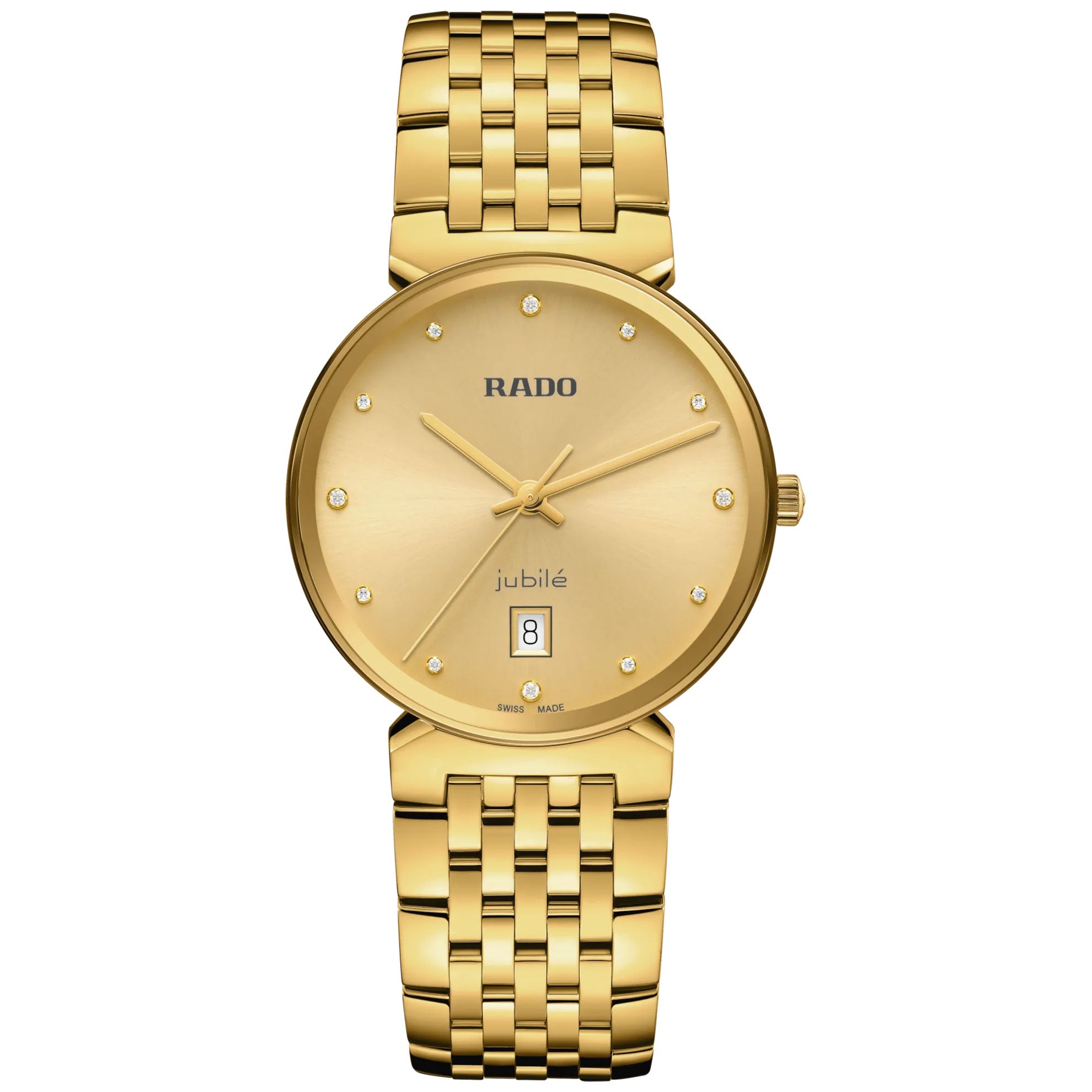 Rado Florence Diamonds Quartz Unisex Watch Bracelet